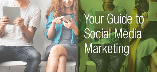 Social Media for Marketing - Social Media Marketing Agency Team on a Variety of Devices Marketing with Social Media