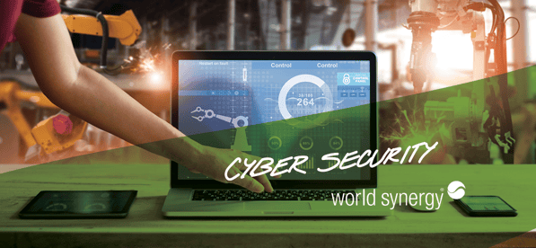 Why Cyber Security is Important - Cyber Security at World Synergy Laptop Screen