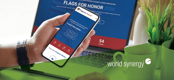 flags for honor 2020 covid 19 fundraising event