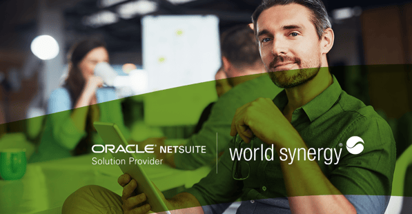 Person Holding Glasses Researching NetSuite CRM