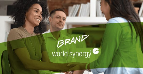 3 People Meeting About Brand Identity Shaking Hands