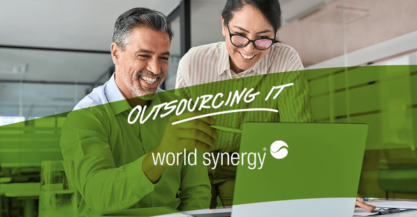 2 People Discussing In-House IT vs IT Outsourcing