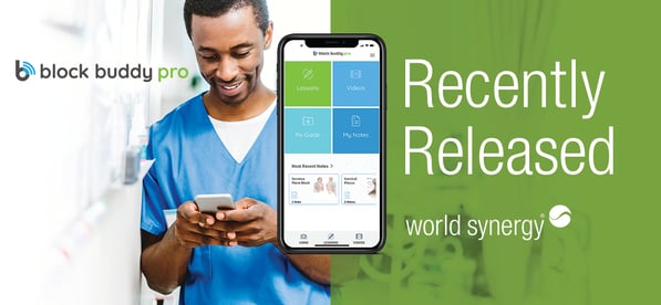 Block Buddy Pro Recently Release on Smartphone With Healthcare Worker Looking at Smartphone